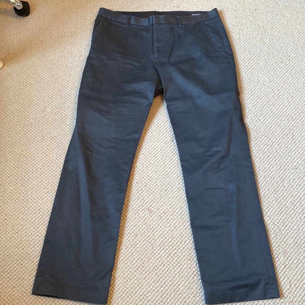 Seal gray mens Bonobos dress pants.